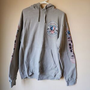 Sturgis Sweatshirt Gray Womens Size Medium 80th Annual 2020 Motorcycle Rally